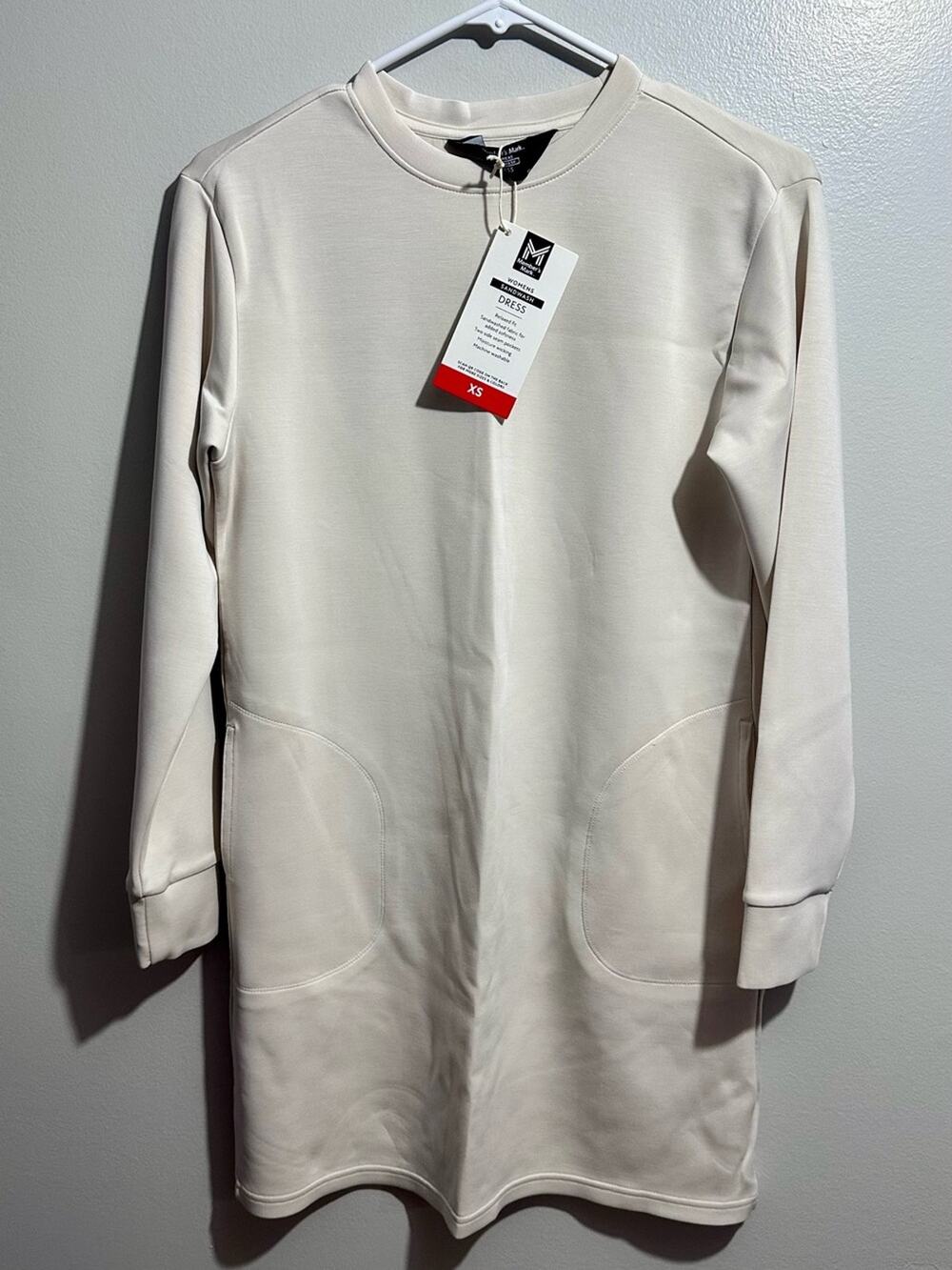 Member's Mark Sandwash Cream Women's Dress Size XS (1377)